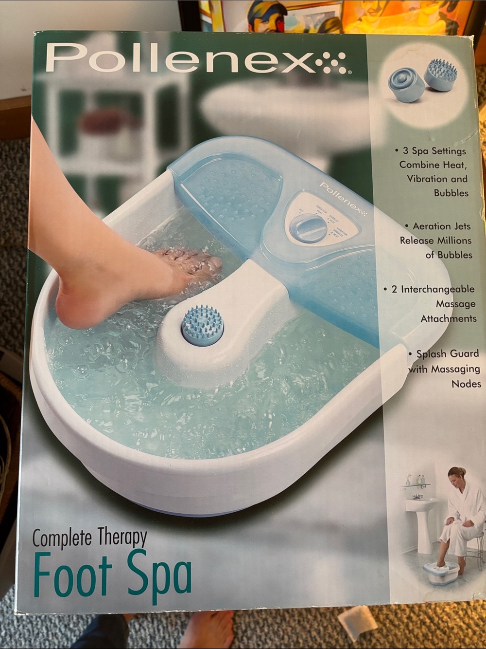 Pollenex Complete Therapy Foot Spa